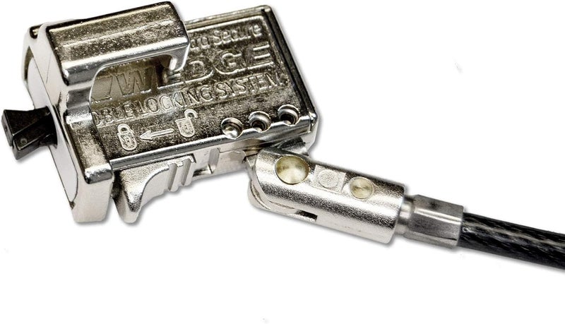 Noble Locks TZ18T Low Profile Wedge Lock with Flat Key for Dell Consumer & Gaming Laptops - Image 1
