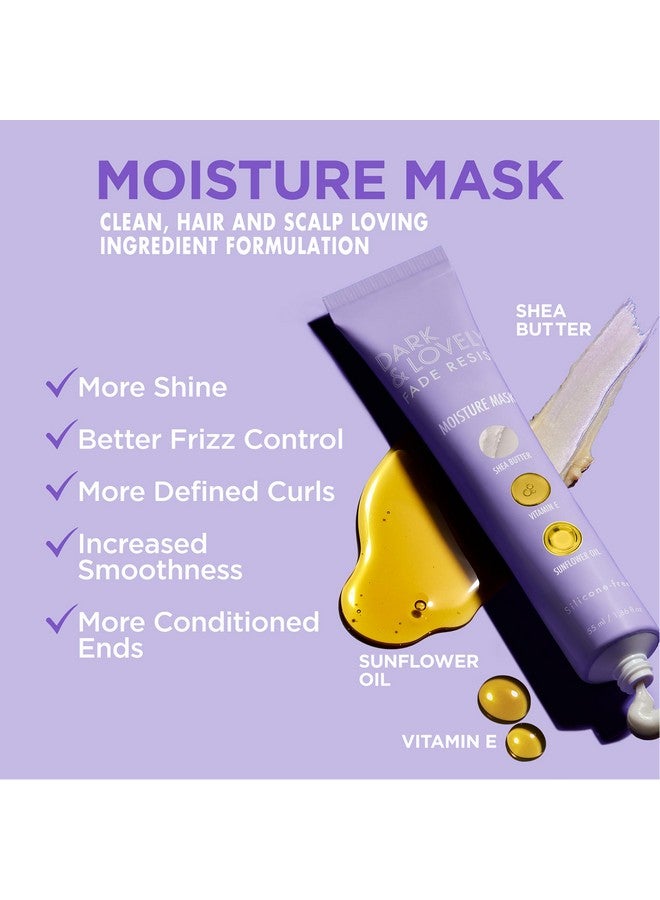 SoftSheen-Carson Dark And Lovely Fade Resist Rich Conditioning Hair Color Permanent Hair Color Up To 100 Percent Gray Coverage Brilliant Shine With Argan Oil And Vitamin E Natural Black - Image 3