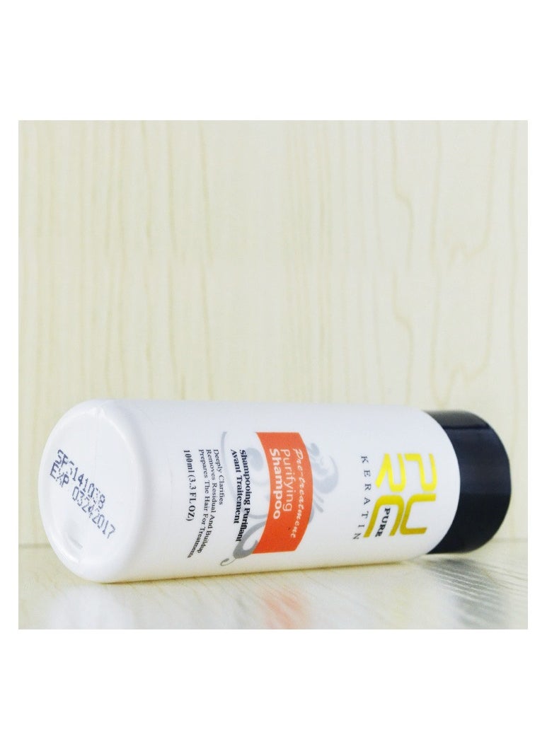 PURC - PURC Keratin Hair Treatment 100 ml Keratin Cleansing Shampoo Straightening Hair Care Products - Image 1