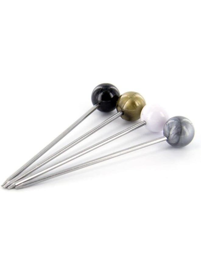 S&D S&D 15 Stainless Steel Seafood Pins + Container - Image 3