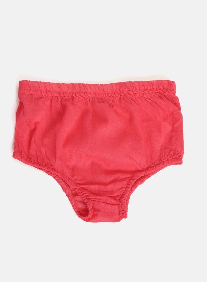 Nautinati nauti nati Girl's Polyester Strapless Mini Dress (NN291-014CW3-12-18M_Coral - Image 3