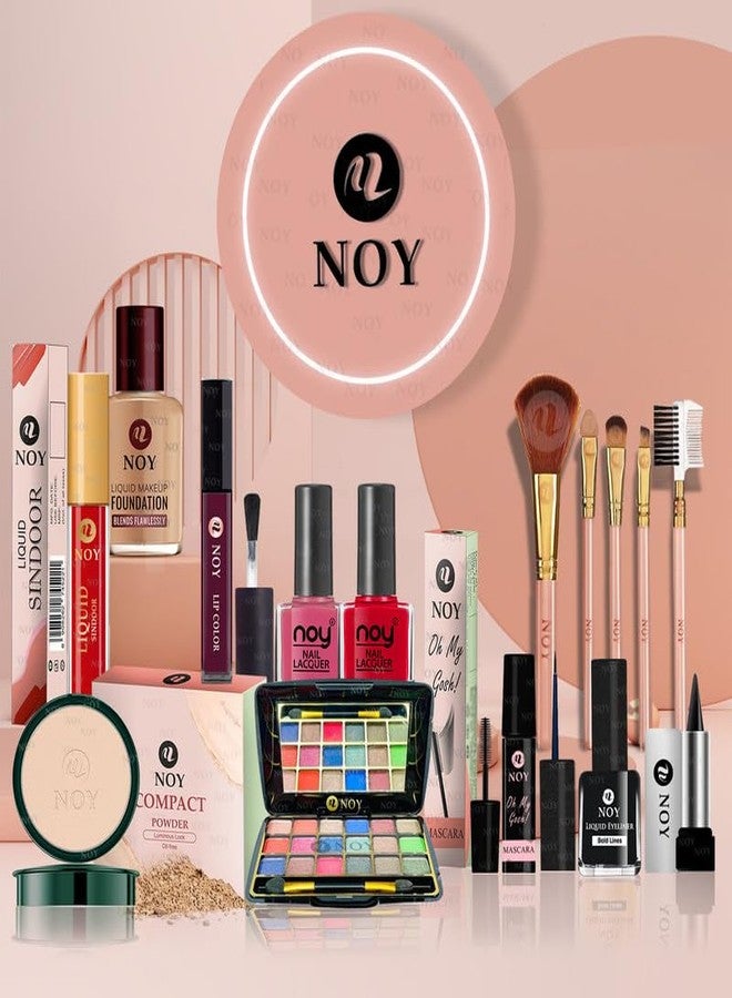 NOY Galactic Glam Space Themed Makeup Kit Combo Out of This World Styles Rich Ingredients-Vitamin E & Highly Pigmentation NO#229 (Pack of-15) - Image 1