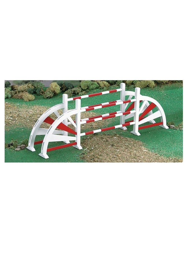 Breyer Show Jumping Oxer Jump - Red and White 