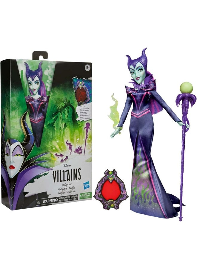 Hasbro Toys Disney Villains Maleficent Fashion Doll, Accessories and Removable Clothes - Image 1