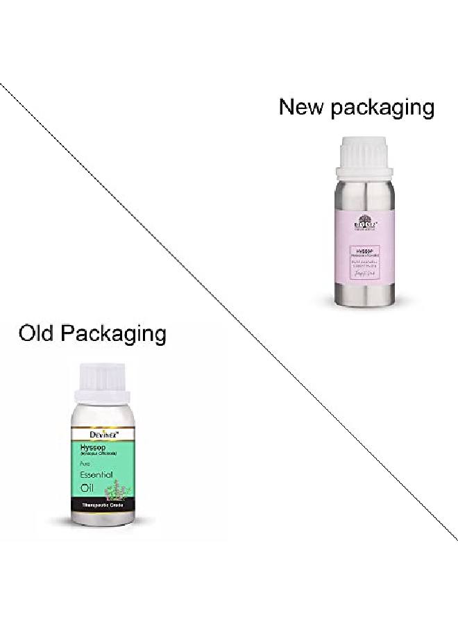 Devinez Hyssop Essential Oil 100% Pure l & Undiluted 100ml in Anodized Aluminum Bottle - Image 3