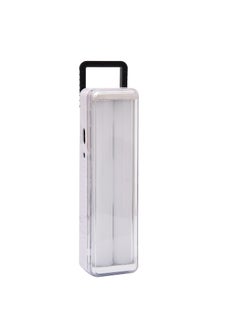 WAKEN WAKEN Emergency LED Light SolarACDC Rechargeable Portable Plastic for Home Shop Multicolor 1 Pc Dual Tube Solar  - Image 1