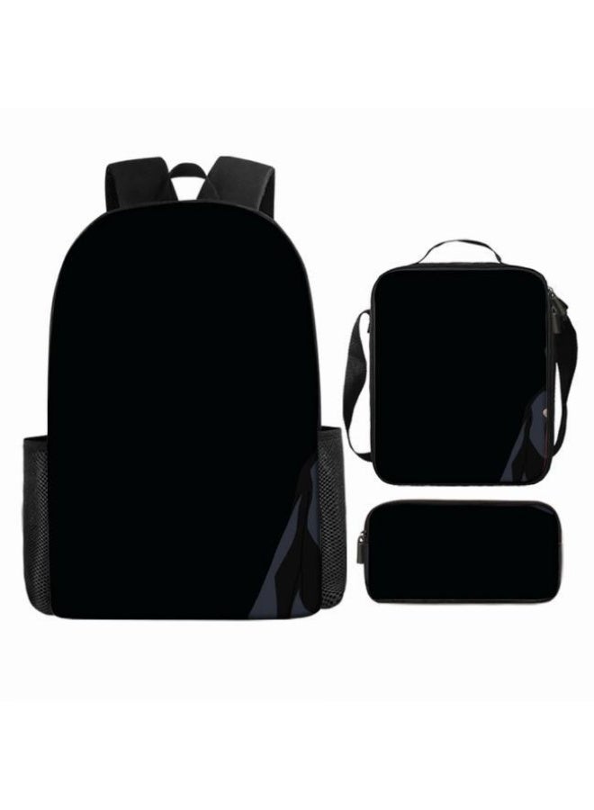 عام حقيبة ظهر مطبوعة بالرسوم المتحركة + مجموعة حقائب اليد + القلم، مجموعة حقائب عملية من ثلاث قطع (يمكن استخدام الطلاب والأطفال ونزهات الأصدقاء ورياضات تسلق الجبال وما إلى ذلك) - 28 - Image 2