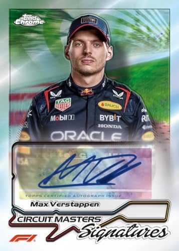 Topps صندوق بلستر من توبس 2024 كروم فورمولا 1 يحتوي على 24 بطاقة - Image 5
