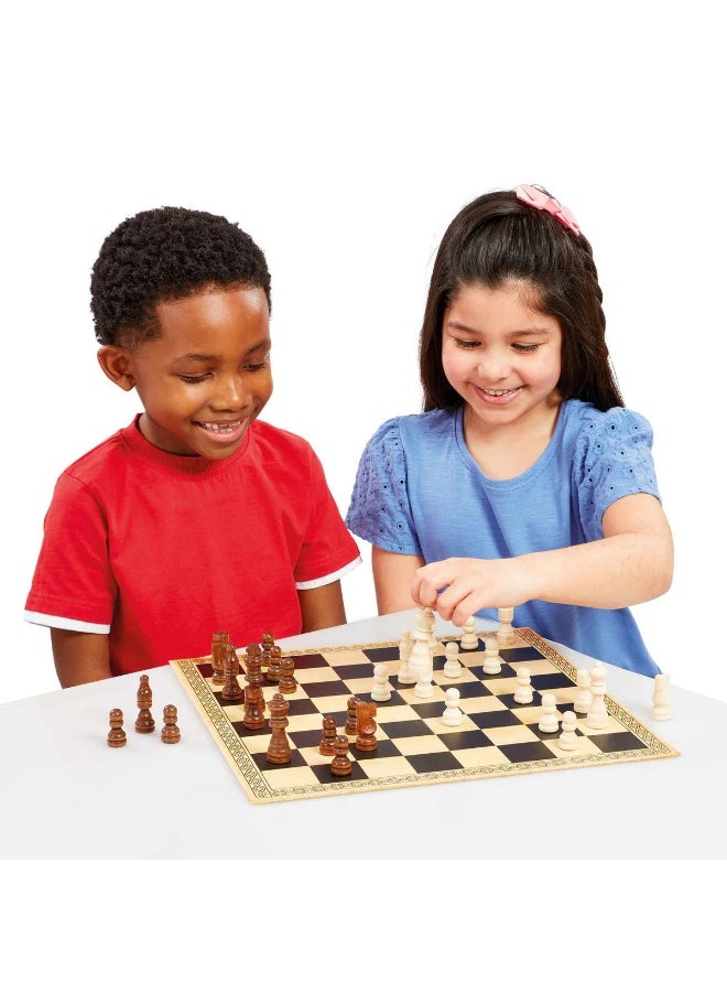 Addo Games Chess & Draughts Board Game - Image 2