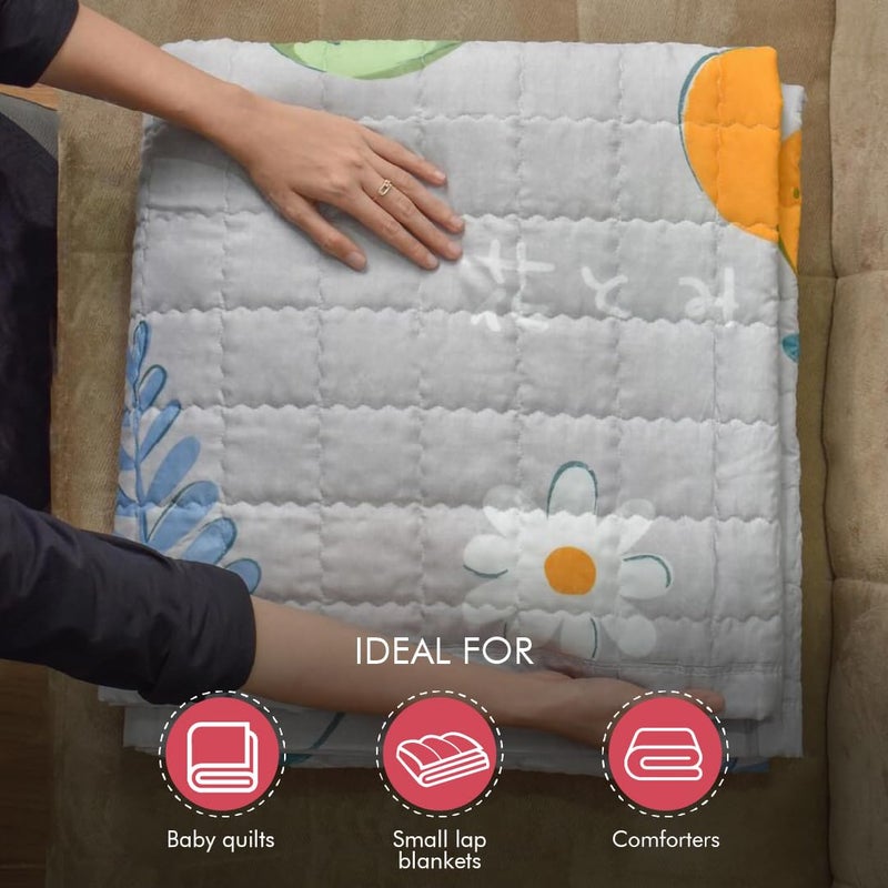 Poly-Fil Fairfield Poly-Fil Extra-Loft Quilt Batting, Premium Polyester Batting for Quilting, Ideal for Lap Blankets and Crib-Size Projects, Quilting Supplies, 45" X 60" - Image 3