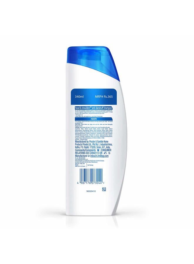 Head & Shoulders Neem, Anti Dandruff Shampoo, 340 ml - Image 2