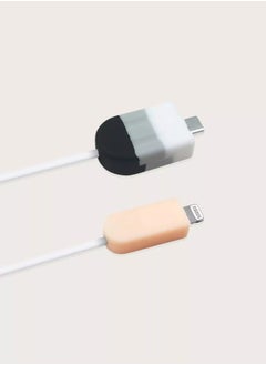 Generic 2pcs Ice Lolly Design Data Cable Protector  - Image 1