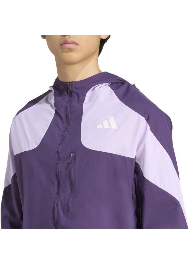 اديداس جاكيت أديداس أديزيرو للرجال - بنفسجي - Image 5