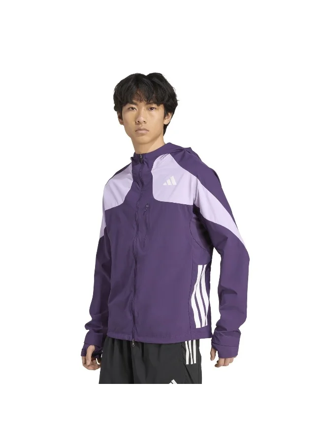 Adidas Adidas Adizero Jkt M Purple Jacket Jackets For Men