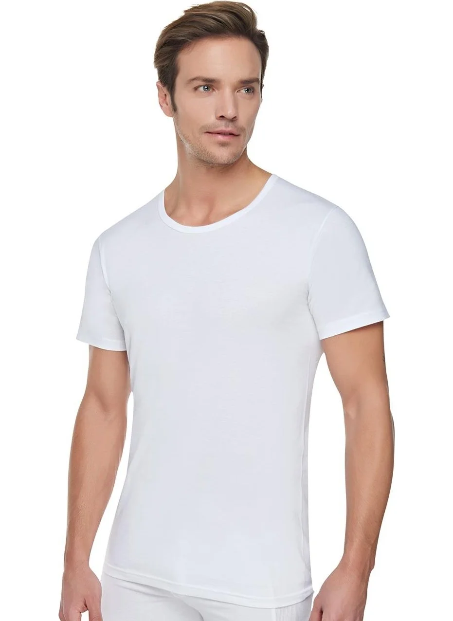 Tutku Passion 6 Pack Men's Rib Crew Neck Undershirt
