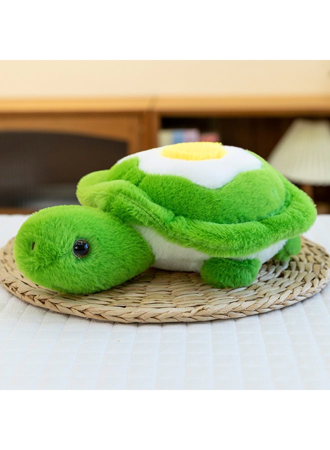 Premium Eight-Inch Plush Toy Bear Wedding Celebration Activity Gift Street Promotion Display Soft Short Plush Filling-Color:Flower Turtle-Height:20-25cm [single Figure Color Random]]  - Image 1