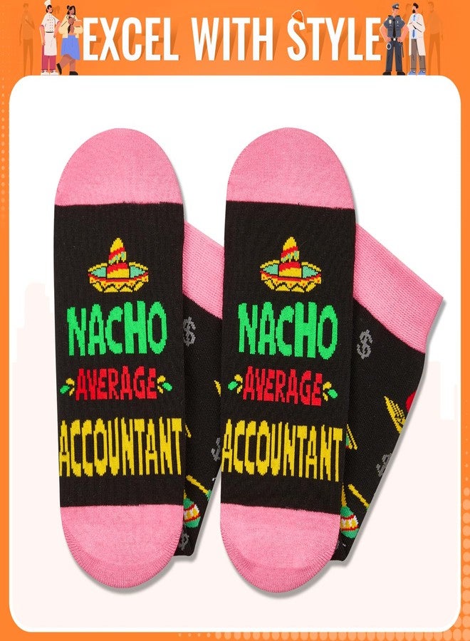 Happy Pop HAPPYPOP Accounting Gifts for Women - Funny CPA Auditor Socks for Accountant, Finance Graduation Gifts - Image 4