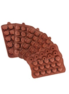 Silicone mold for chocolate, candy and ice cubes (random shape)