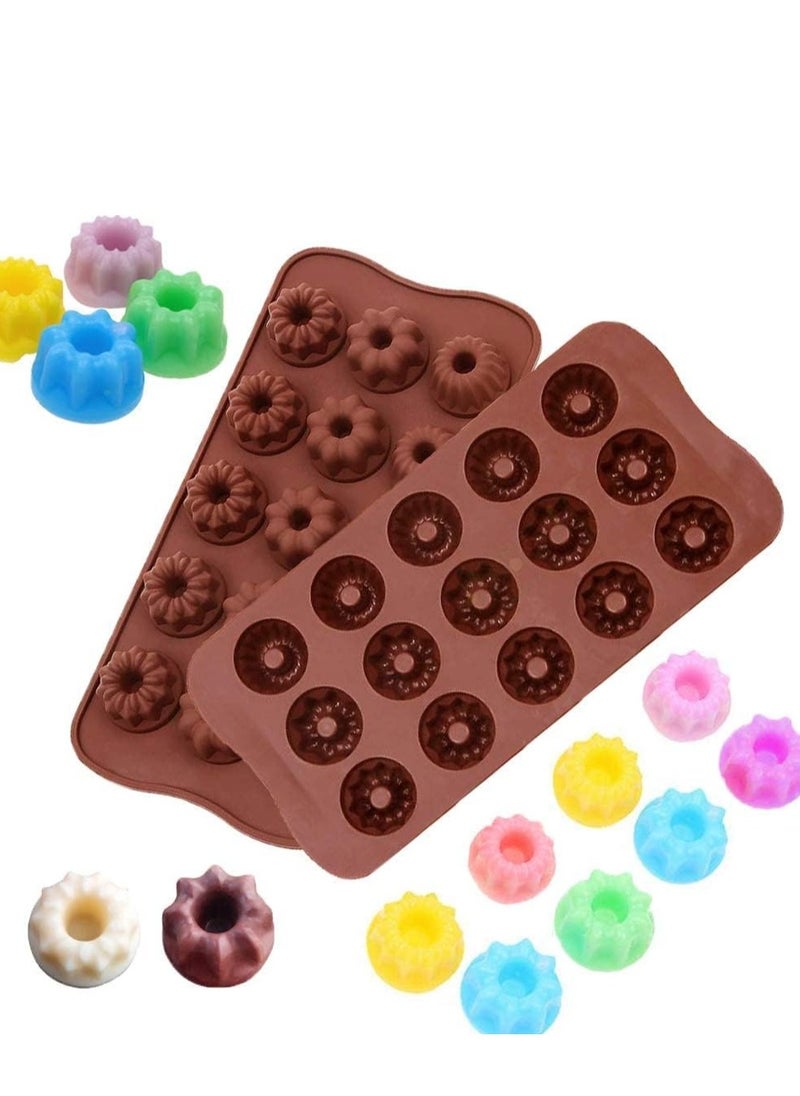 Generic - Silicone mold for chocolate, candy and ice cubes (random shape) - Image 1