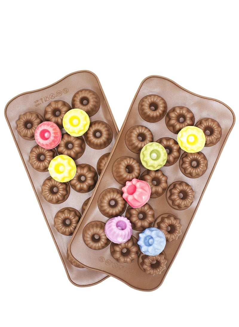 Generic - Silicone mold for chocolate, candy and ice cubes (random shape) - Image 1
