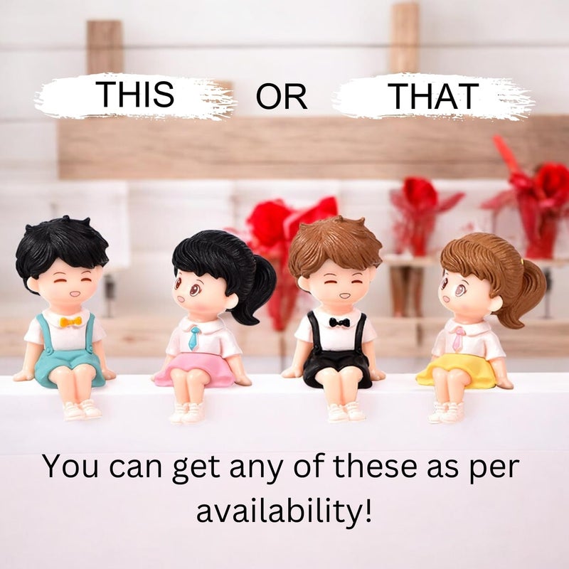 Ascension هدية رومانسية صغيرة للأزواج تمثال لحبيبة أو حبيب وزينة عيد الحب - Image 3