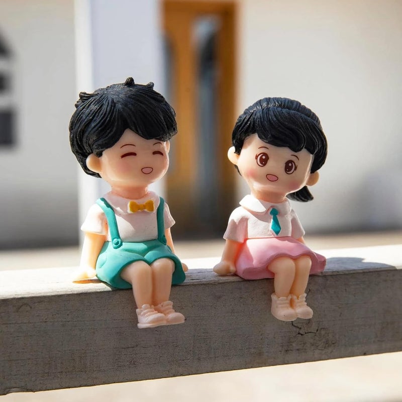 Ascension هدية رومانسية صغيرة للأزواج تمثال لحبيبة أو حبيب وزينة عيد الحب - Image 2