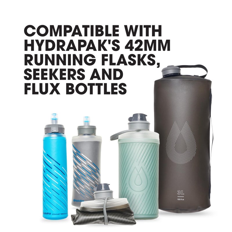 HydraPak 42mm Filter Cap - Compact Water Filtration Cap - NSF Certified, Emergency Preparedness, Perfect for Hiking, Endurance Sports, Camping - Image 5