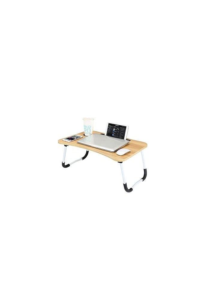 طاولة سرير للابتوب من استوري، طاولة كتب محمولة للقراءة (خشبي) - Image 2