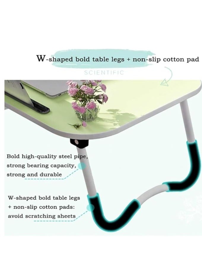 طاولة سرير للابتوب من استوري، طاولة كتب محمولة للقراءة (خشبي) - Image 4