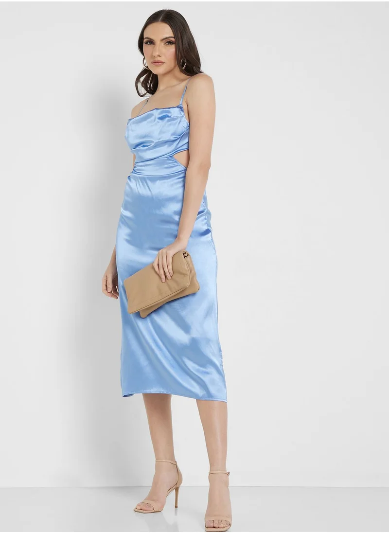 ELLA Cowl Neck Slip Dress