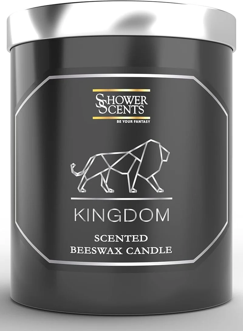 Shower Scents Shower Scents Kingdom Beeswax 3 - Wick Scented Candle 410g