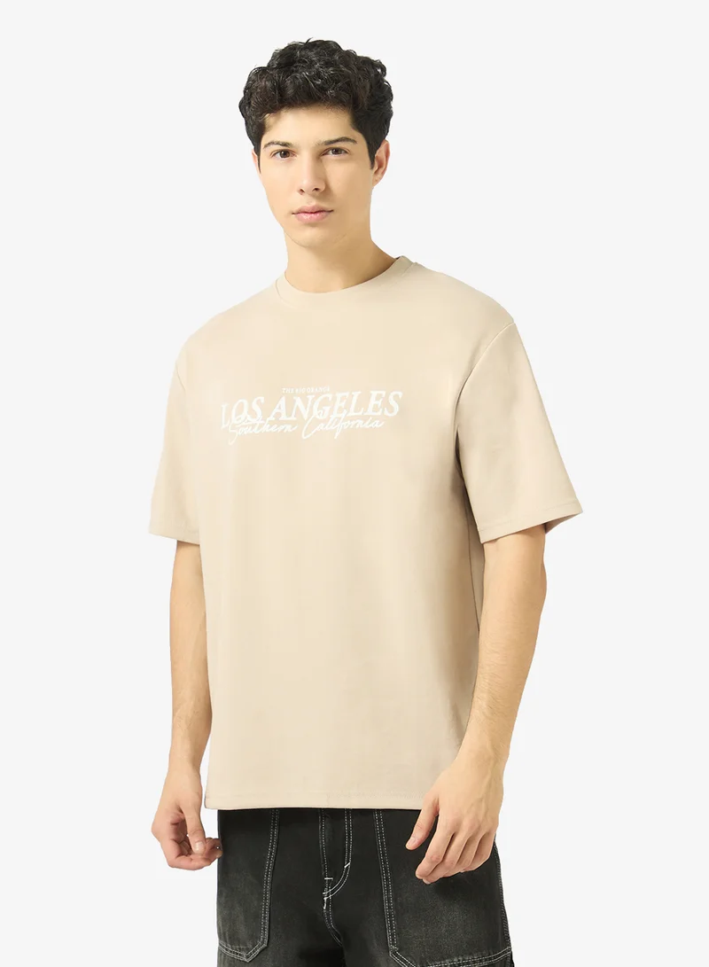 Ripples Mens Drop Shoulder T-shirt