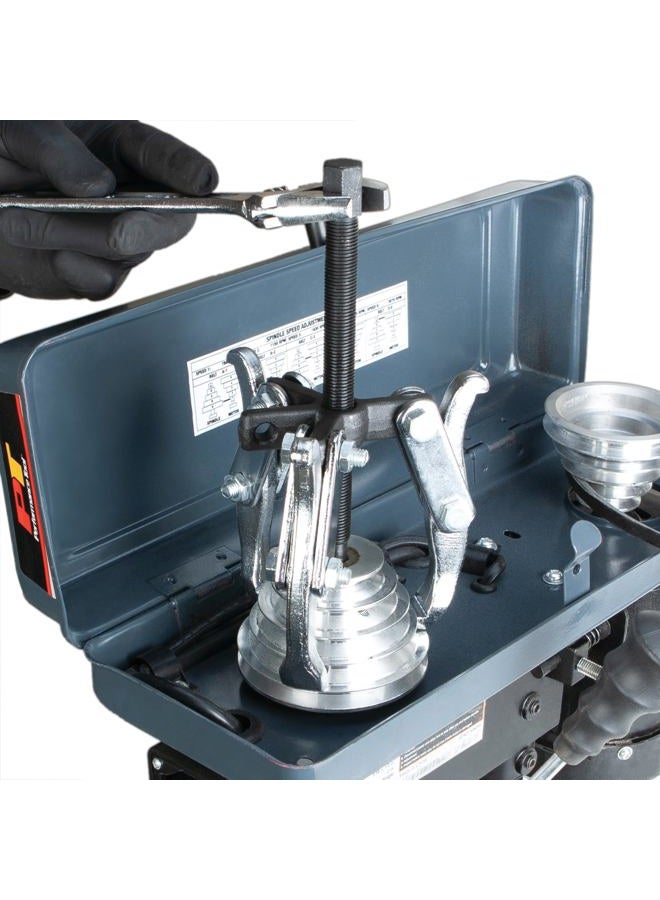 Performance Tool W137P 6" 3-Jaw Gear Puller with Reversible Design for Vehicle Maintenance and Repair, Drop-Forged Steel, Chrome Plating - Image 4