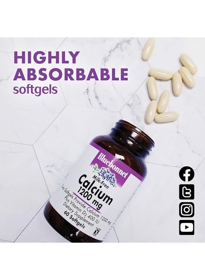 Blue Bonnet بي بي كال 1200 ملغ + فيتامين د 400 وحدة دولية 60 حبة #702 - Image 3