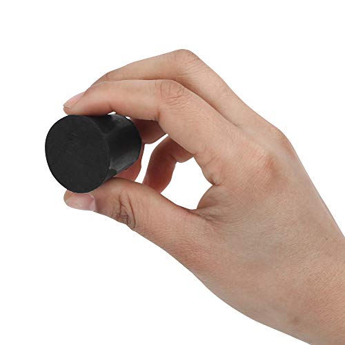 Enjoyist 27 Pack (10 Assorted Sizes) 000# - 7# Tapered Lab Bungs Solid Rubber Stoppers - Image 4