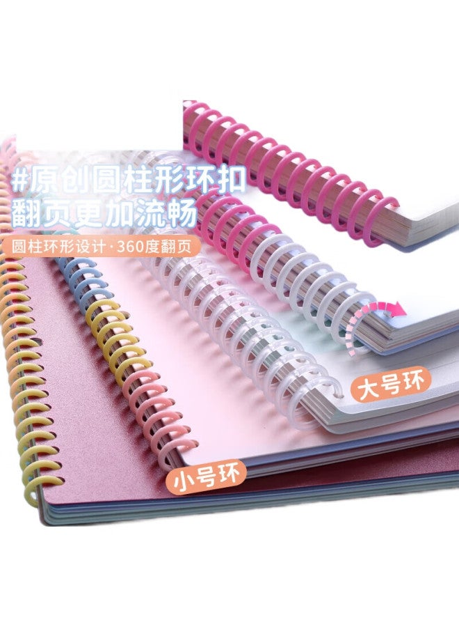 Kedeyou 10-Pack Binding Rings, Trimmable, A5/20 Enlarged Buffer Rings, A4/30 Holes, B5/26 Loose-Leaf Rings, 22Mm, Holds 160 Sheets