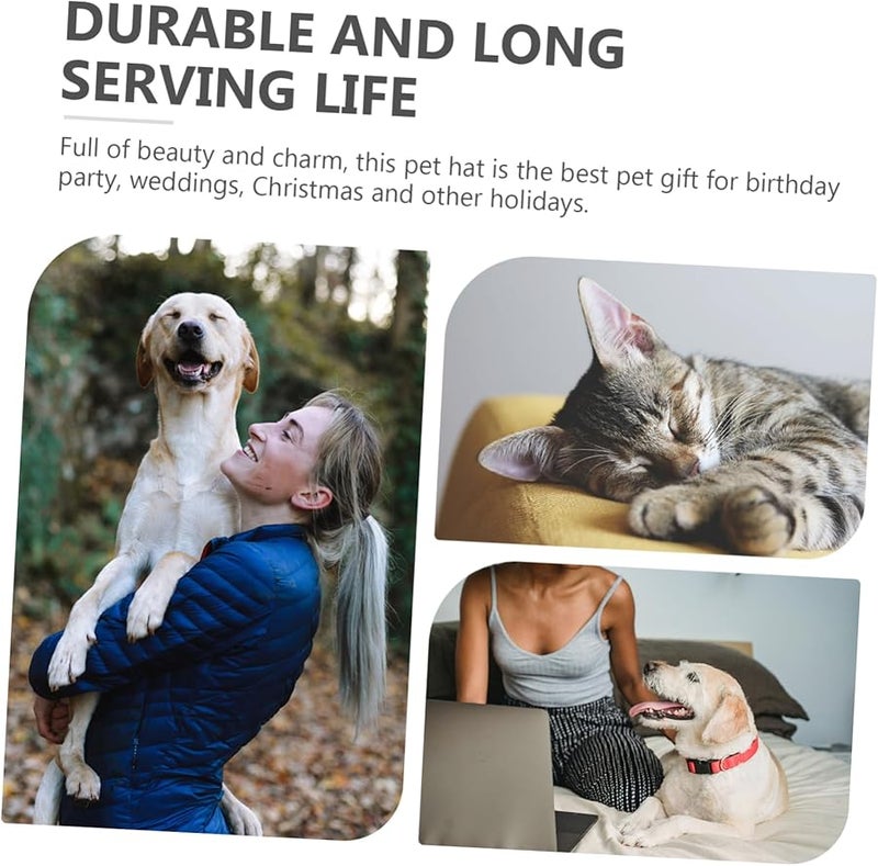 Adjustable Cowboy Hat For Dogs And Cats Photo Party Fashion Pet Accessory - Image 5