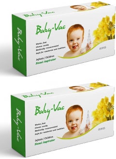 Baby Vac Nasal Aspirator x 2 Pieces  - Image 1