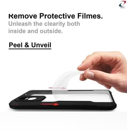 Spazy Case® Samsung Galaxy M35 5G Back Cover | Transparent Crystal Clear Hard PC Back Case with TPU Bumper, Drop Protection Case Cover for Samsung Galaxy M35 5G - Image 5