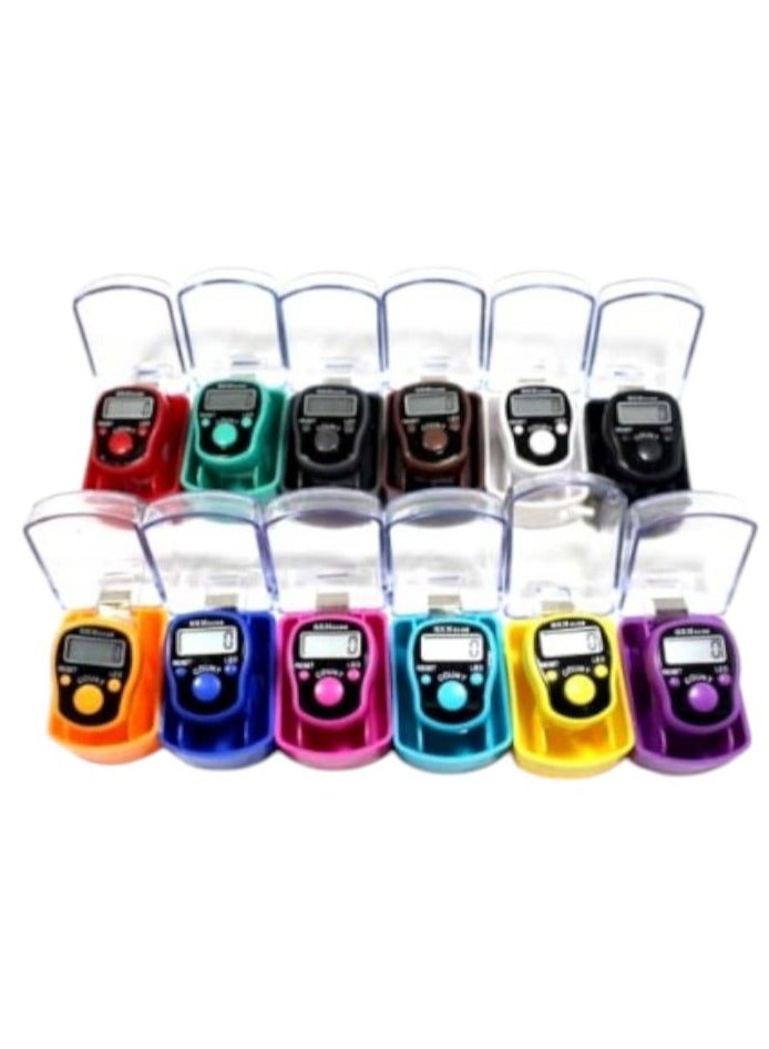 صندوق العاب عداد رقمي للأصابع مكون من 12 قطعة متعدد الألوان - Image 3