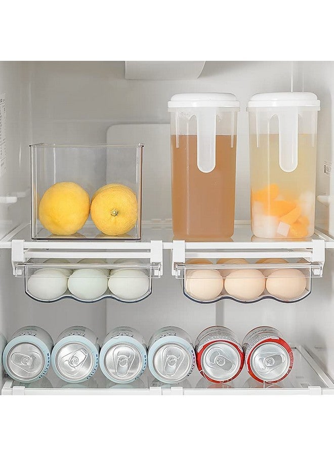 Farochy Fridge Egg Drawer Organizer Holder Trays for Refrigerator Egg Container (1 Pack) - Image 3