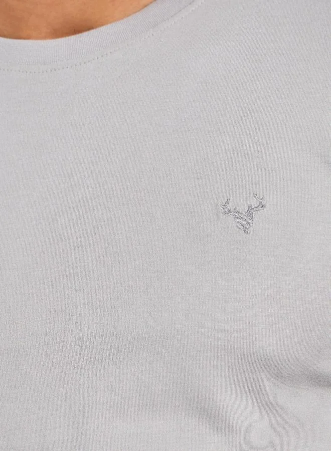 فورت كولينز Logo Detail Long Sleeves T-Shirt by Styli