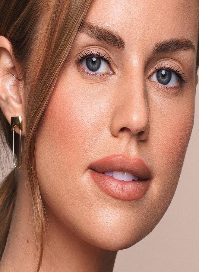 جوير محدد شفاه جوير طويل الأمد - قلم شفاه معدني ومطفأ - مقاوم للماء - تركيبة سريعة الجفاف - تركيبة مرطبة غنية بفيتامين E، لون بني فاتح - Image 2