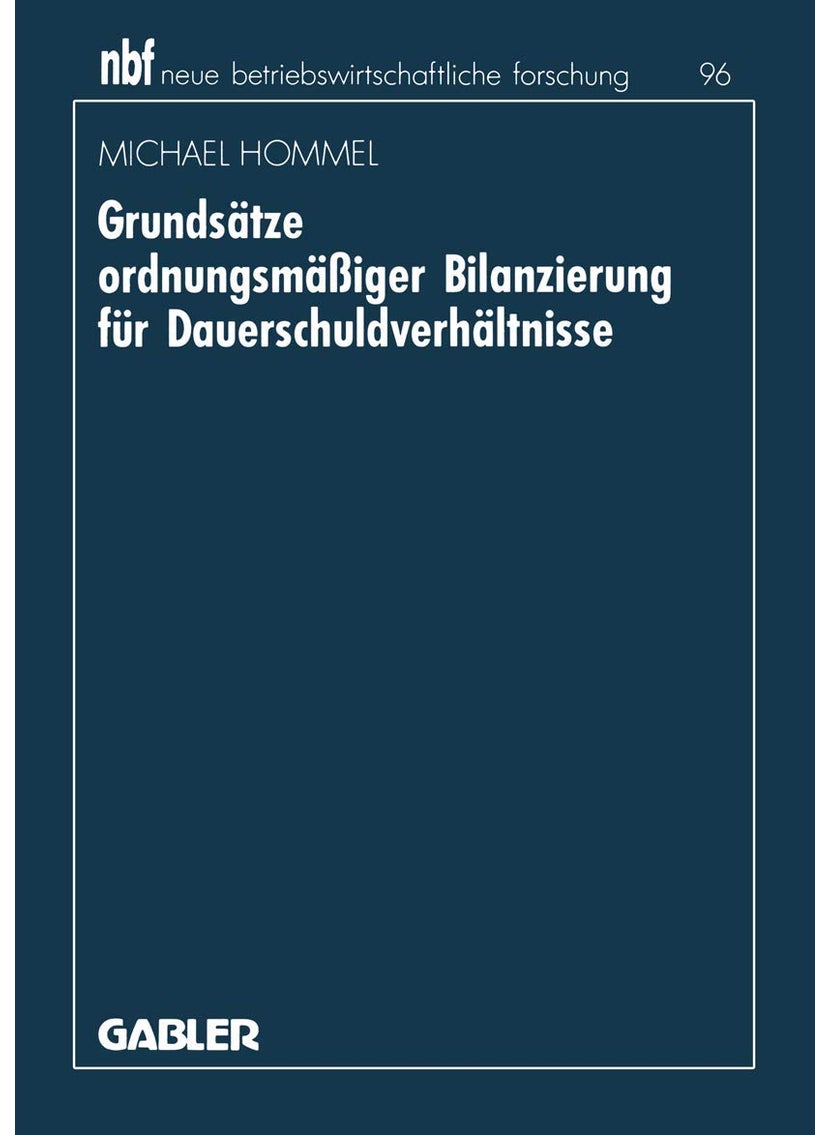 Grundsätze ordnungsmäßiger Bilanzierung für Dauerschuldverhältnisse 