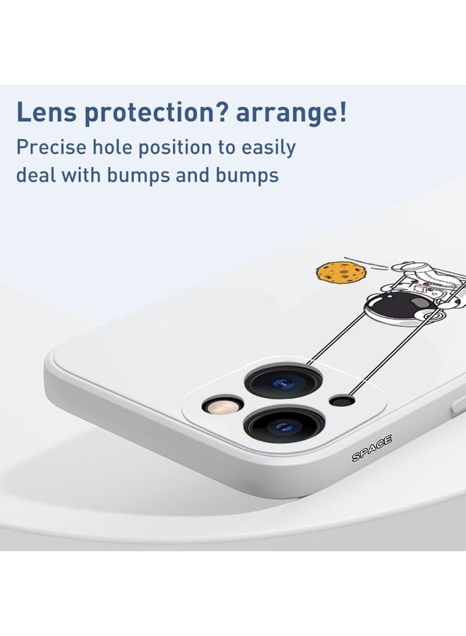 اس-توب جراب لهاتف iPhone 13 Pro Max من مادة TPU بنمط رائد فضاء متأرجح - Image 4