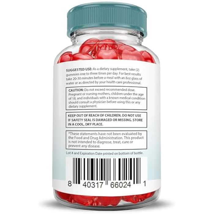 Justified Laboratories Keto Genesis Keto ACV Gummies Extreme 2000MG Keto Genesis Keto Gummies Advanced Formula Apple Cider Vinegar with Pomegranate Beet Juice Powder B12 Vegan Non GMO 60 Gummys - Image 5
