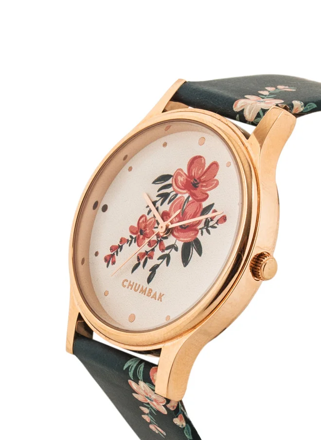 Chumbak  TEAL by Chumbak Sunshine State Watch Navy Blue  | Best Price UAE