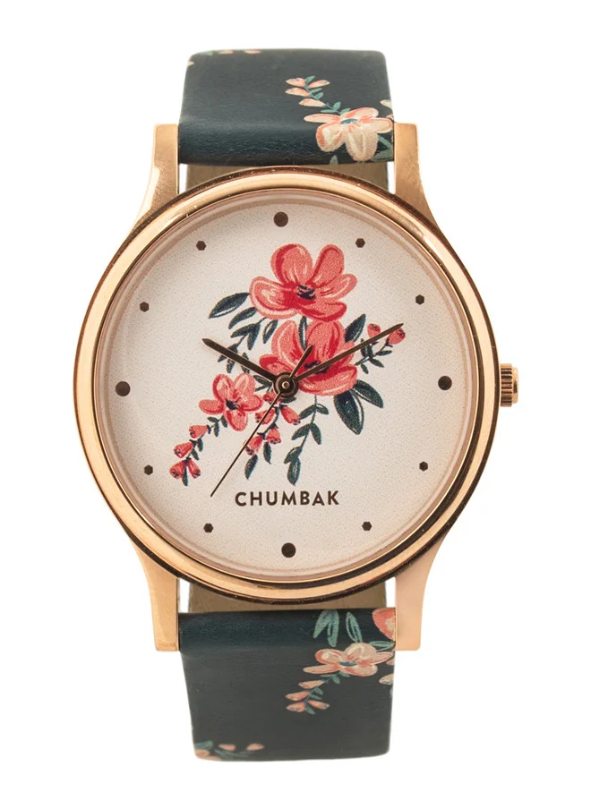 Chumbak  TEAL by Chumbak Sunshine State Watch Navy Blue  | Best Price UAE