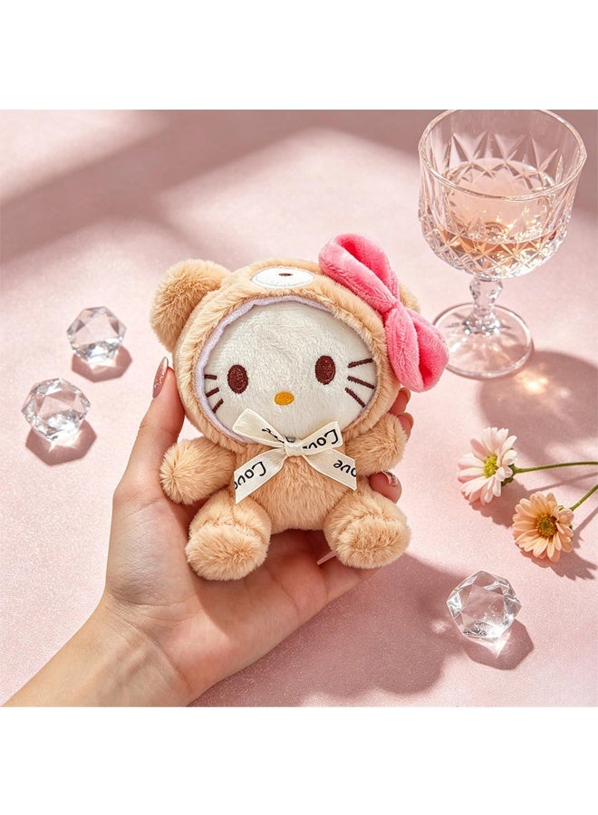 Sanrio Cute Kawaii Plush Keychain for Women Girls, Lovely Sanrio Keychain Decorative Accessories, Purse Bag Backpack Charm - Image 3