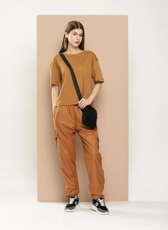 تايك تو تيشيرت قطن بقصة مريحة